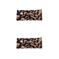 thumbnail image 4 of Diadema Minnieouse Ganchillo Estampado de Leopardo Banda para la Cabeza Deportiva Antideslizante 2piezas, 4 of 6