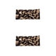 thumbnail image 4 of Diadema Minnieouse Ganchillo Estampado de Leopardo Banda para la Cabeza Deportiva Antideslizante 2piezas, 4 of 6