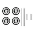 thumbnail image 2 of STARTIST 1:64 Scale Diecast Racing Model Car Wheel & Tire Set Accessories A, 2 of 9