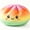Rainbow, variant on Guvpev 12 Inch Giant Dumpling Plush Pillow, Cute Steamed Bun Food Plushie with Smile Face, Squishy Squeeze Stress Relief Toy for Adults Office & Couch Decor