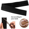 thumbnail image 5 of Manunclaims Rubber Kitchen Stove Counter Gap Cover Long & Wide Gap Filler, Seals Spills Between Counters, Stovetops, Washing Machines, Oven, Washer, Dryer - Heat-Resistant and Easy Clean（25Inches), 5 of 8