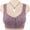 Purple, variant on IFNND Womens Daisy Bra Front Button Bra Front Closure Everyday Sports Bras Comfort Wireless Cotton Bras Full Coverage Bras for Women & Girls
