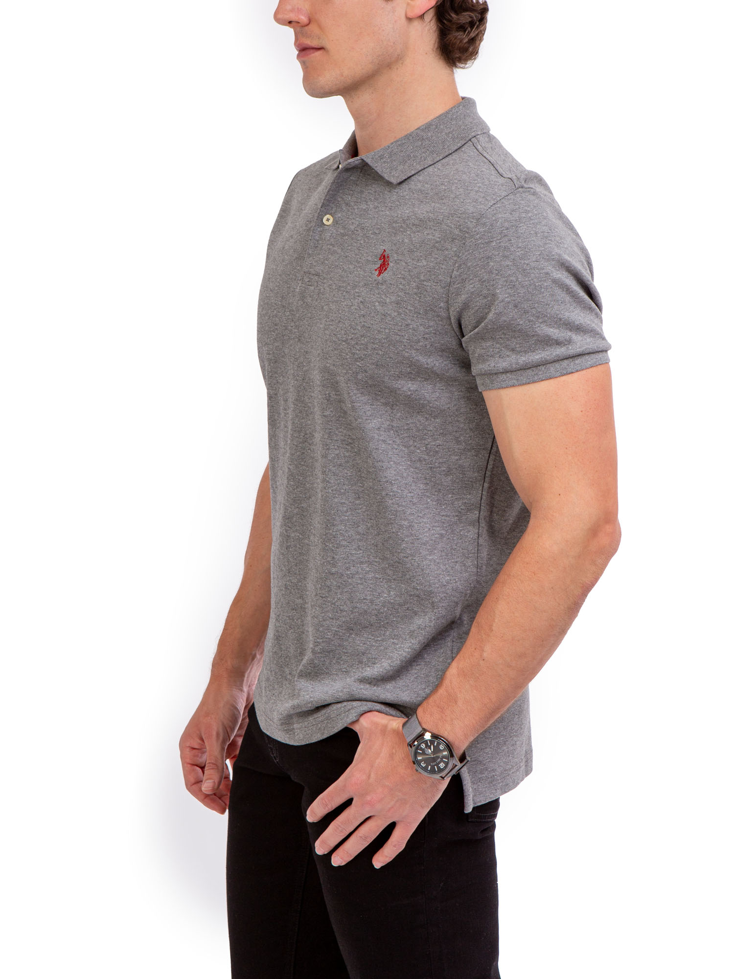 U.S. Polo Assn. Men's Interlock Polo Shirt - image 2 of 4