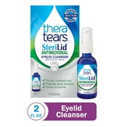TheraTears SteriLid Antimicrobial Eyelid Cleanser and Facial Wash, 2 fl oz Spray