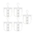 thumbnail image 4 of 5 perchas con capucha para secar ropa, antideslizantes. Blanco, 4 of 9