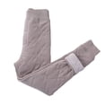 thumbnail image 2 of Esaierr Kids Girls Winter Warm Cotton Leggings for Toddler Thick Pants + Vest Tops Padded Trousers for 2-14Y, 2 of 5