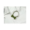 thumbnail image 5 of CORBATA DE LAZO PREATADA PARA HOMBRES INSPIRADA EN EL DÍA DEL PADRE, CON CORREA AJUSTABLE, COLOR SÓLIDO, CORBATA DE LANA VERDE OLIVA, 5 of 5