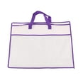 thumbnail image 2 of Pillow Storage Bag Space Saver Blanket Organizer Clear Tote Non Woven Material for Bedroom Living Room, 2 of 9