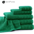 thumbnail image 2 of Casa Platino 24-Pack Towels Set for Bathroom – 100% Ring-Spun Cotton, 2 Bath Sheets, 2 Gym Towel, 2 Bath, 4 Fingertip, 6 Hand, 8 Washcloths, Hotel Quality, Easy to Wash – Emerald, 2 of 9
