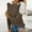 Brown, variant on Women's Floral Lace Crochet Tops Long Sleeve Shirts Fitted Tunic Trendy Blouses Dressy Causal Fall Clothing Orange XXL