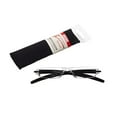 thumbnail image 2 of Fisherman Eyewear Slim Vision Rimless Reading Glasses, Shiny Black (+2.50), 2 of 3