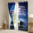 thumbnail image 3 of Manfei Airplane Curtains and Drapes,American Flag Black Out Curtains,Modern Aircraft Curtains Pack of 2 (52x63 Each) For Teens,Breathable Home Decor, 3 of 6