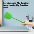 thumbnail image 3 of KMSS Fly Swatter 2 Pack Plastic Heavy Duty Manual Fly Killer, Long Handle Flyswatter, Fly Zapper Racket Work for Indoor and Outdoor, 3 of 8