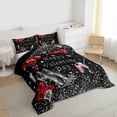 thumbnail image 3 of Castle Fairy Happy Valentine's Day Full Size Comforter Sets,Bling Crystal Bedding Sets, 3 of 8