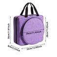 thumbnail image 3 of Embroidery Project Bag Embroidery Supplies Storage Carrying Tote Case with Multiple Pockets for Floss Thread Stitch Tools Kit Bag Only, 3 of 7