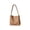 Khaki, variant on Woven Tote Bag Leather Bucket Bags for Women Summer Hobo Handbag Beach Vacation Purse Vintage Shoulder Bag for Travel