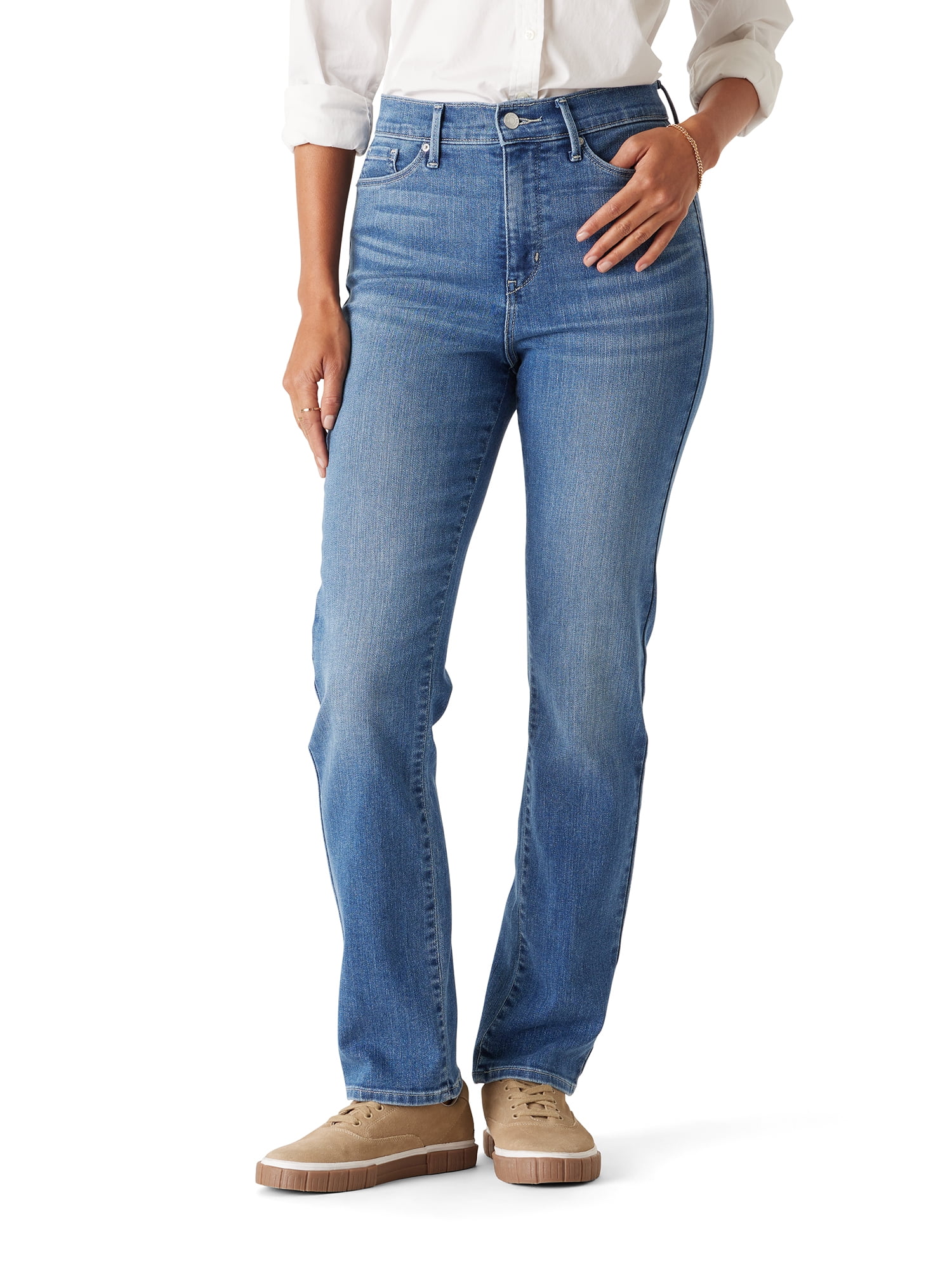 Levi's JEANS FOR WOMEN サイン Levi Strauss Signature Women's Heritage Original Slim Jeans, Sizes