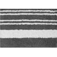thumbnail image 3 of Chesapeake Delran Cotton Tufted Reversible Bath Rug - 24"X40" - Grey, 3 of 5