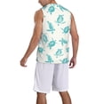 thumbnail image 2 of Sikiie Turtle Basketball Jersey Reversible Men's Mesh Athletic Sports Shirts Training Practice S-4XL3X-Large, 2 of 6