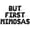 Black, variant on Letter Balloons - BUT FIRST MIMOSAS 16" Inch Alphabet Letters Foil Mylar Balloon Pride Day Party Banner (White)