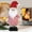 A1498 Vacemry under $5, variant on Vacemry Under $5 Light Up Christmas Doll Figures, Santa Claus Snowman Ornaments Set, LED Standing Figurines Decor Collection, Holiday Xmas Decoration for Table
