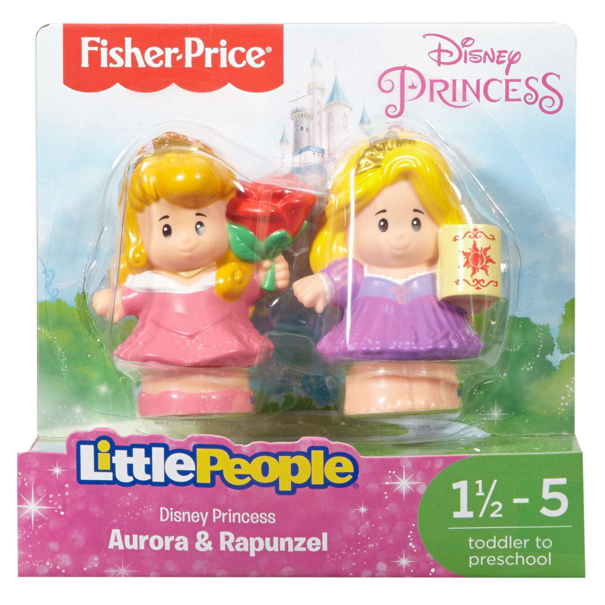 Fisher Disney Princess Little People Aurora & Rapunzel DRH12 for sale online 