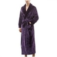 thumbnail image 6 of Lindreshi Robes for Women Fuzzy Long Women's Winter Warm Nightgown Couple Bathrobe Men and Women and Winter Nightgown, 6 of 6