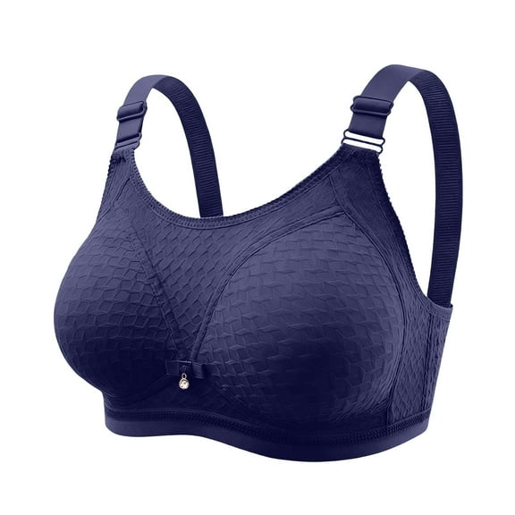 Aofany Women's Seamless Wireless Everyday Bras Comfortable Full Coverage Wire Free Bralettes Lightly Lined Bra with Soft Support, 36B/C-44B/C