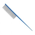 thumbnail image 1 of Peine para el cuidado de mascotas Peine de cola de rata Peines para recortar el pelo de gatos Peine para peinar perros Eliminación de pelo flotante Desenredado para gatos y perros Peine para, 1 of 5