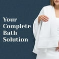 thumbnail image 3 of White Classic Hotel Collection Luxury 8-Piece 100% Turkish Cotton Towel Set, White, 3 of 8