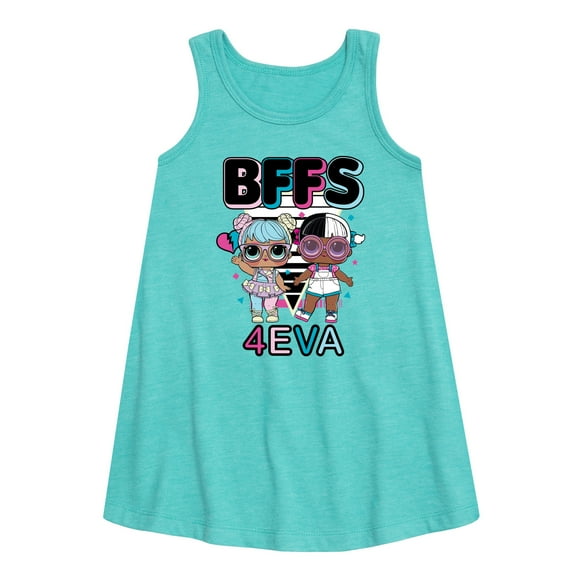 LOL Surprise! Dolls - BFFS 4Eva Bon Bon & Snuggle Babe - Toddler & Youth Girls A-line Dress