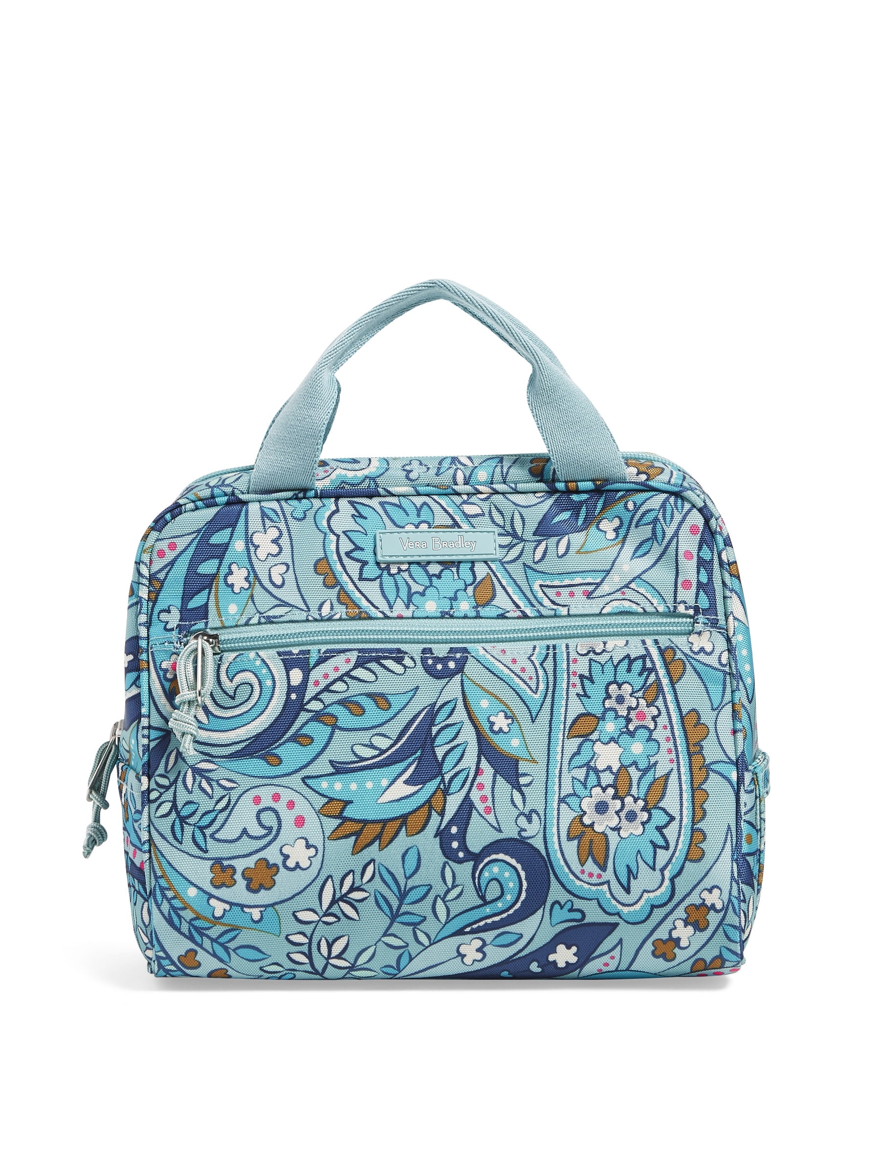 vera bradley lunch bag blue