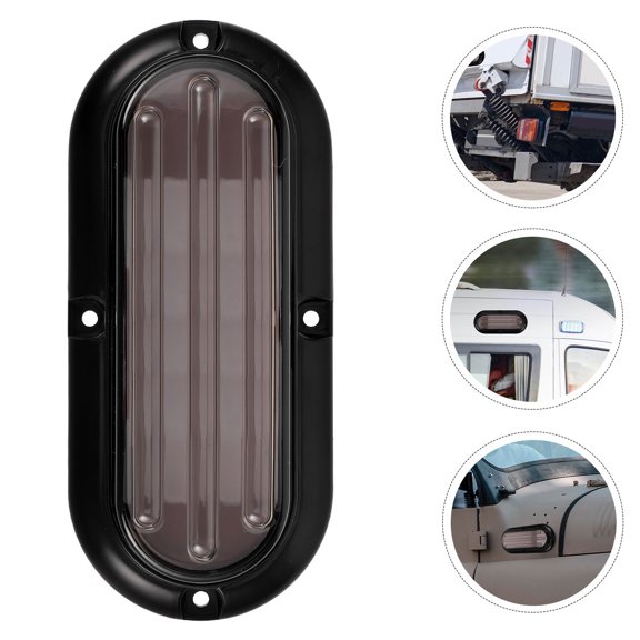 Supvox ATV Tail Light Truck Tail Lights Black PC for Various Weather Conditions 1Set