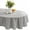 Grey, variant on Napa Leaf Sage Green Vinyl Flannel Backed Tablecloth, 52 x 52 Inch Square, Hotel Quality Waterproof Indoor Outdoor Table Cover for Kitchen, Patio, Dining, BBQ