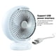 thumbnail image 3 of Mini ventilador de escritorio portátil ventilador de escritorio pequeño USB de viento de 3 velocidades ahorro de espacio para viajar para dormitorio ANGGREK Otros, 3 of 8