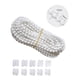 thumbnail image 1 of Cable de cadena para persianas enrollables de 10 m con conectores, color blanco Luanxu, 1 of 7