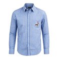 thumbnail image 3 of Toddler Kids Girls Boys Shirt Tops Long Sleeve Button Down Shirt Classic Formal Top Casual Casual Loose Tops 4-5 Years, 3 of 4