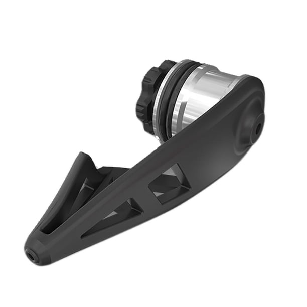 Aparejo de ayuda para anudar alambre de pesca fino con nudo de bobina de pesca (tamaño grande negro)