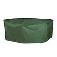 thumbnail image 2 of Bosmere Deluxe Weatherproof 85 in. x 68 in. Rectangular Green Patio Set Cover - 4 Seater, 2 of 4