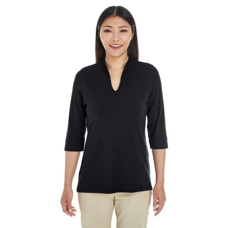 Devon & Jones Ladies' Perfect Fitâ„¢ Tailored Open Neckline Top