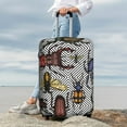 thumbnail image 6 of Picia Bright Insects Luggage Protector Cover Thicken Suitcase Protector Cover Fit 18-32 Inch Luggage-Large, 6 of 9