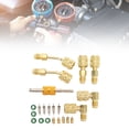 thumbnail image 4 of Kit de Adaptador R410A, Adaptador de Manguera Refrigerante 5/16 A 1/4/4 Pulgadas A Prueba de Óxido 22pcs para R410a mini acondicionador de aire dividido, 4 of 7