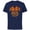 Navy, variant on Disney Minnie Mouse Head and Ears Icon Fall Leaves - Short Sleeve Cotton T-Shirt for Adults - Customized-Black