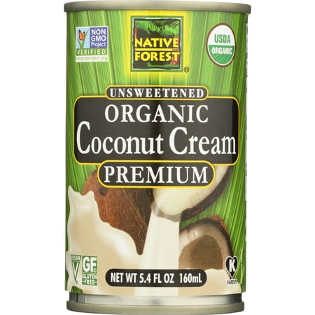 DreameLove Organic Coconut Cream Premium Unsweetened, 5.4 oz(Pcs 1), 1 Pack