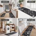 thumbnail image 5 of Black Halloween Letter Bat Pattern Kitchen Rugs Sets Of 3,Kitchen Runner Rugs Non Skid Washable,Decorative Kitchen Floor Mats for Kitchen,Sink,Laundry,17"x30"+ 17"x47" + 17"x59", 5 of 6