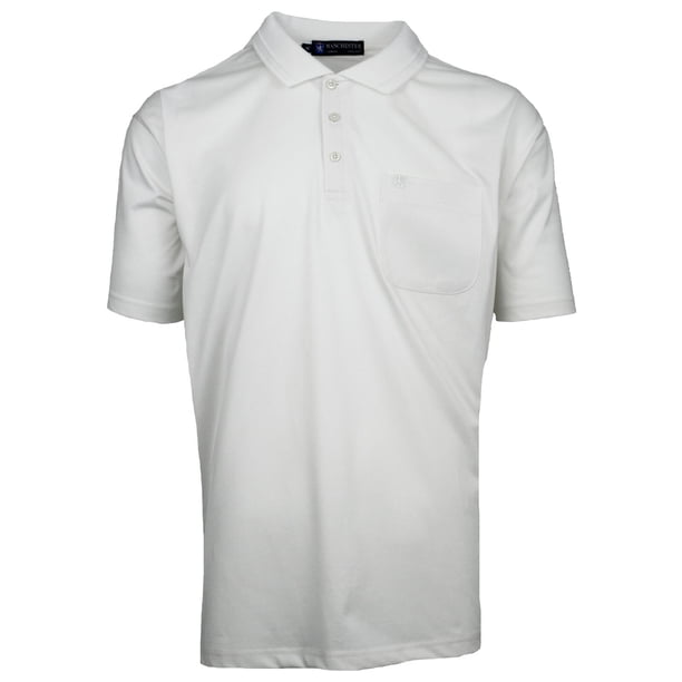 Manchester Polo Tallas Extras Blanco, XXXG Manchester 3093L