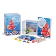 The Desktop Aquarium: Just Add Water! [With 32 Page Book and Four Fish, Gravel, Decorative Plant,4 Clings, Wand]