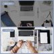 thumbnail image 5 of Extended gaming mouse pad,non-slip marble table mat, full desktop mouse pad, waterproof desktop prot, 5 of 5