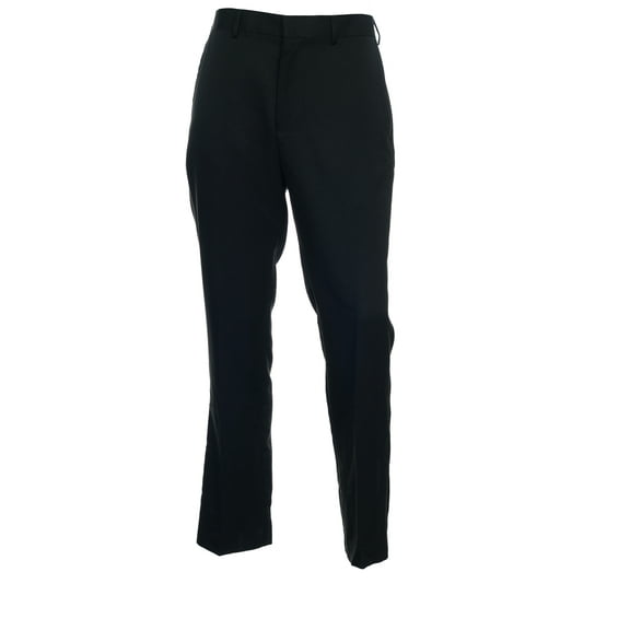 Perry Ellis Black Flat Front Dress Pants | Size 36x32