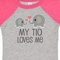 thumbnail image 4 of Inktastic My Tio Loves Me Childs Boys or Girls Baby Bodysuit, 4 of 5